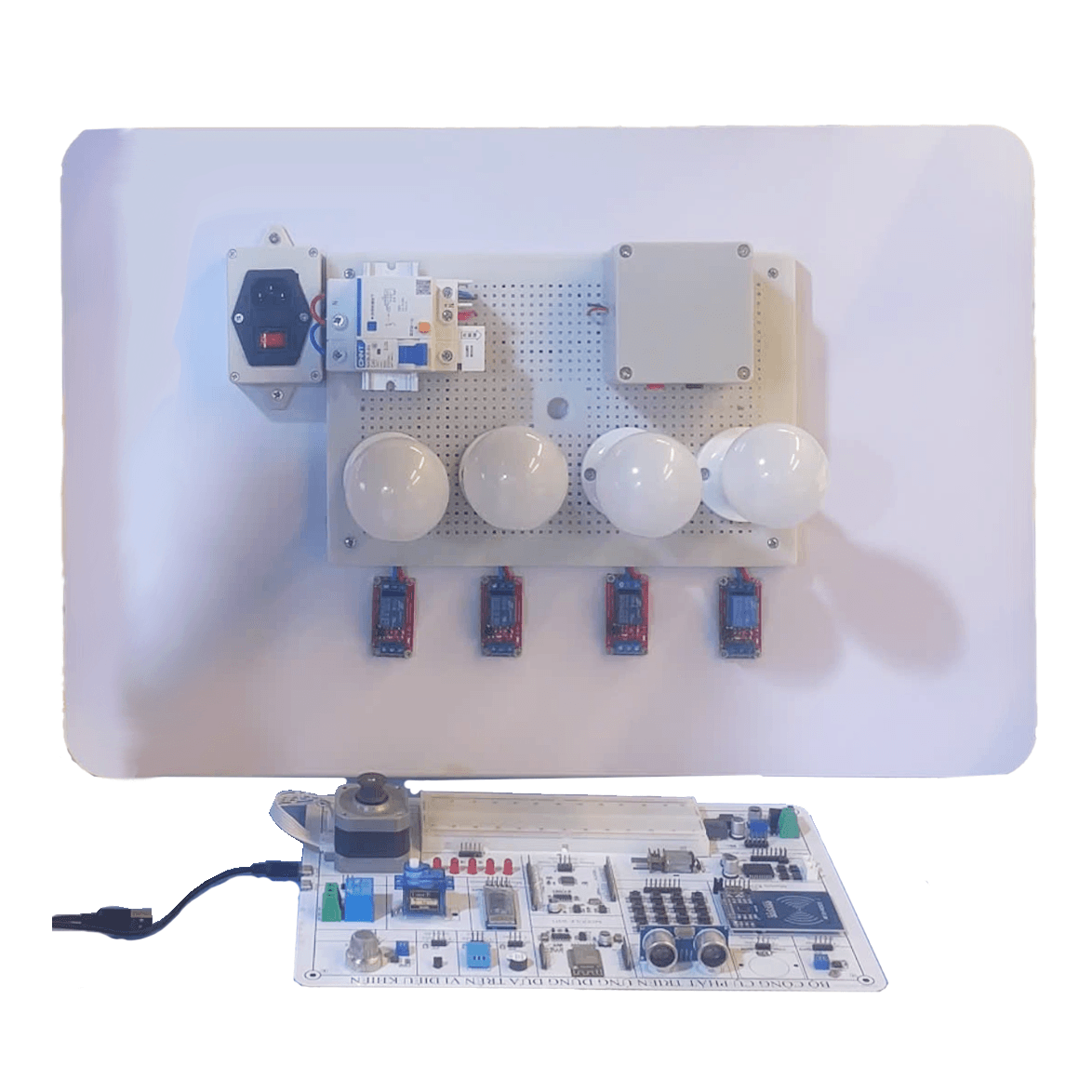 Bộ Thiết Bị Lắp Đặt Mạch Điện Điều Khiển Thiết Bị Điện Dựa Trên Vi Điều Khiển 6 Bộ Thiết Bị Lắp Đặt Mạch Điện Điều Khiển Thiết Bị Điện Dựa Trên Vi Điều Khiển
