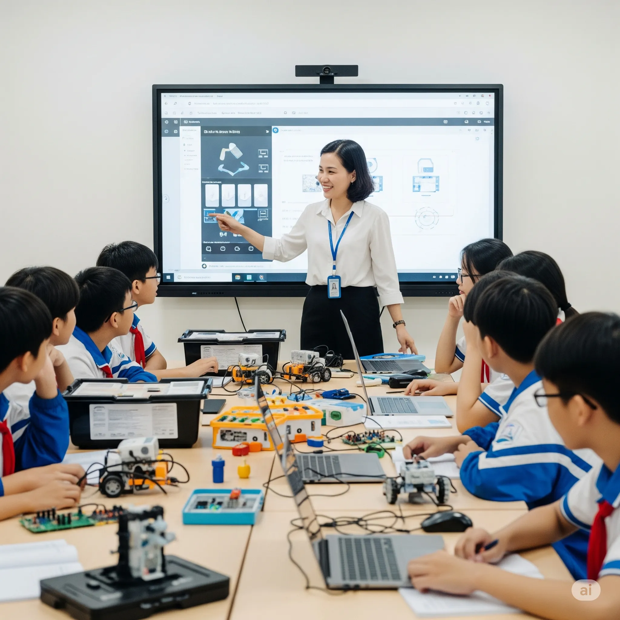 Màn Hình Tương Tác: Cuộc Cách Mạng Hóa Phương Pháp Dạy và Học trong Kỷ Nguyên Số